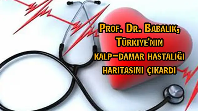 Prof. Dr. Babalık, Türkiye'nin kalp-damar hastalığı haritasını çıkardı