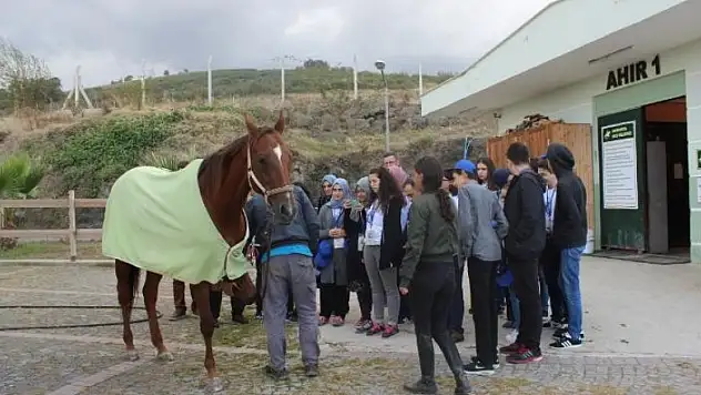 Lise öğrencileri meslekleri tanıyor