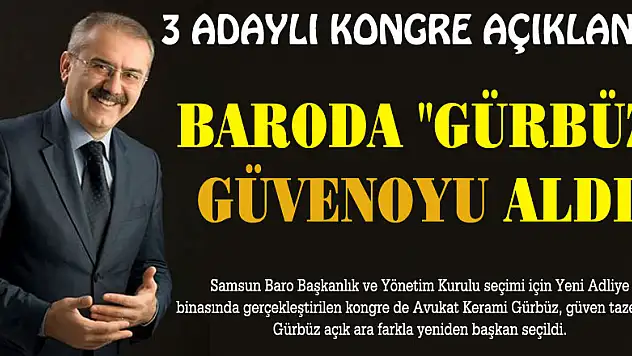 BARODA 'GÜRBÜZ GÜVENOYU ALDI'