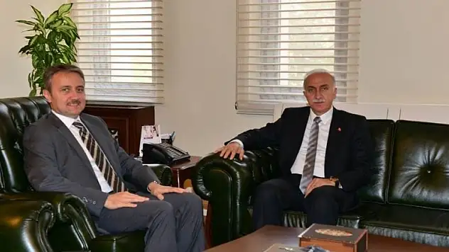 YEDAŞ Genel Müdürü Vali Şahin'i ziyaret etti