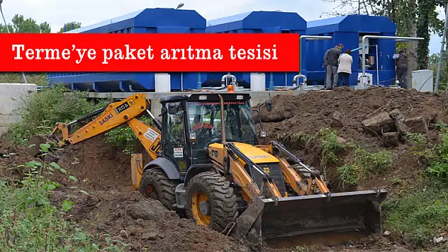  Terme'ye paket arıtma tesisi