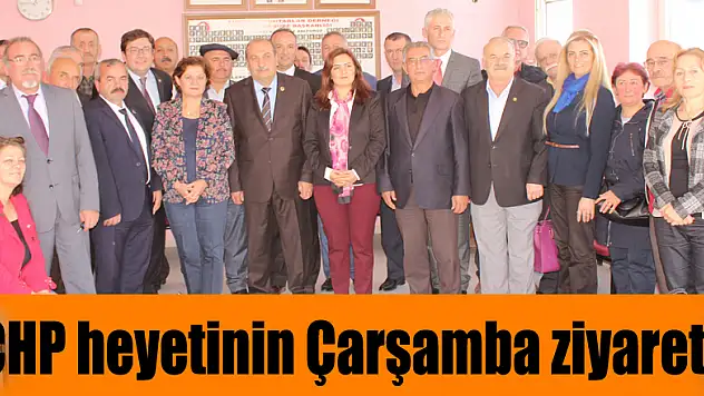 CHP heyetinin Çarşamba ziyareti
