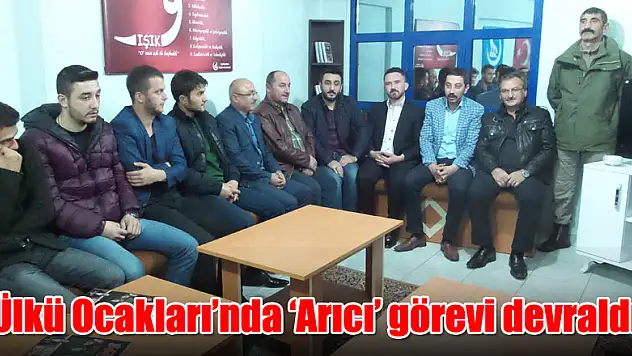 Ülkü Ocakları'nda 'Arıcı' görevi devraldı