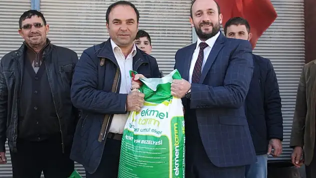 Üreticilere yem bitkisi tohumu desteği