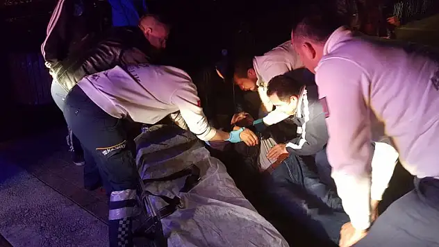 Balıkçının imdadına balıkçılar yetişti