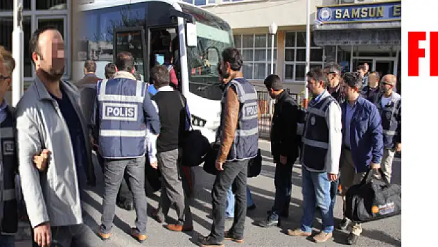 FETÖ'den gözaltına alınan 37 kişi adliyede