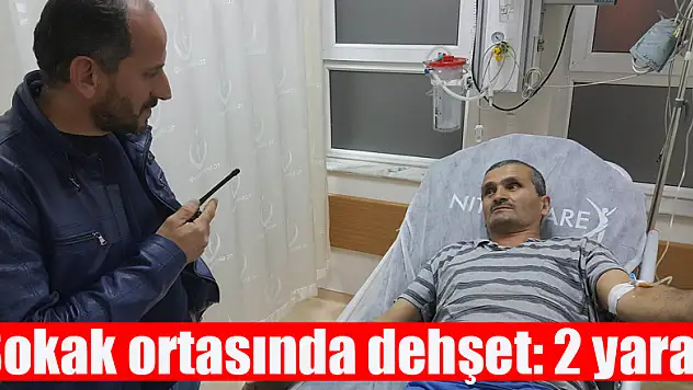 Samsun'da sokak ortasında silahlı dehşet: 2 yaralı