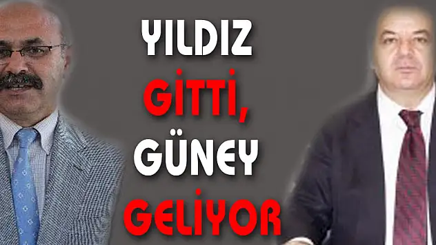 YILDIZ GİTTİ, GÜNEY GELİYOR