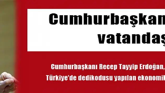 Cumhurbaşkanı Erdoğan'dan vatandaşa çağrı