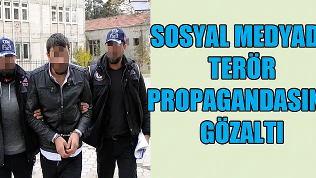 Sosyal medyada terör propagandasına gözaltı