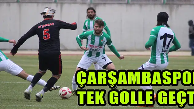 ÇARŞAMBASPOR TEK GOLLE GEÇTİ