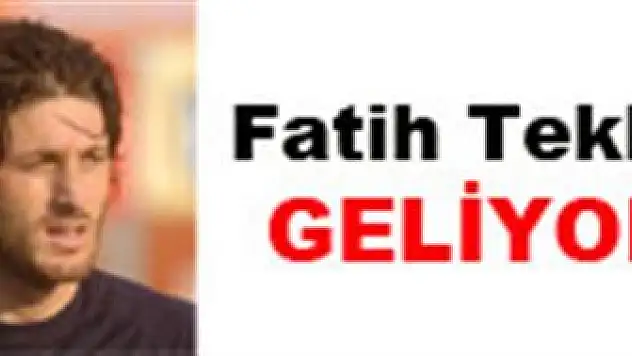 Fatih Tekke Samsunspor'da