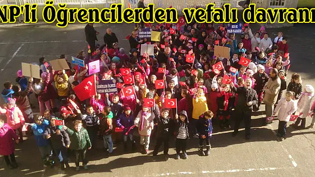 ŞNP'li Öğrencilerden vefalı davranış
