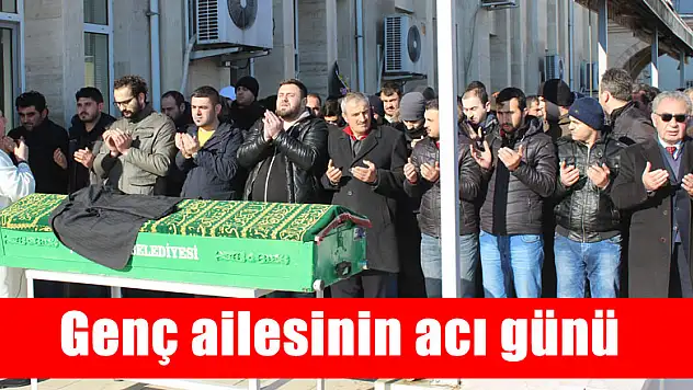 Genç ailesinin acı günü