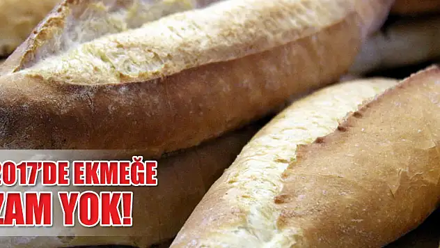Samsun'da yeni yılda ekmeğe zam yok
