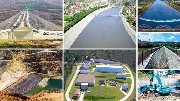 Samsun DSİ'den 2016'da 1 milyar TL'lik yatırım