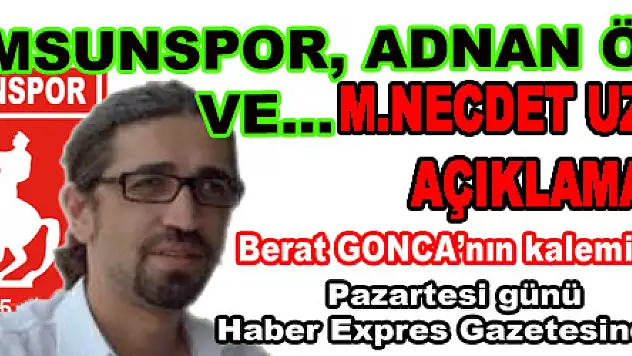 FETÖ, Samunspor, Adnan Ölmez ve Uzun'un açıklaması