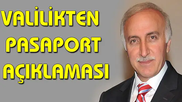 Samsun Valiliğinden 'pasaport iptali' açıklaması