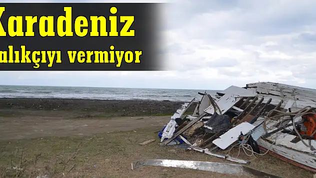  Karadeniz balıkçıyı vermiyor