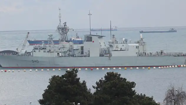 NATO savaş gemileri Samsun'da