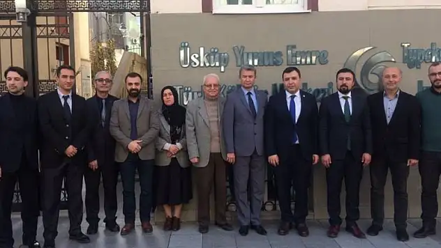 Kurt, Üsküp Büyükelçimizi ziyaret etti...