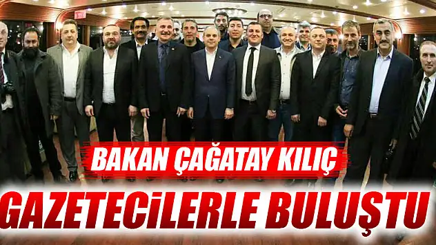Bakan Kılıç, gazetecilerin sorularını cevapladı