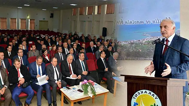 Vali Şahin muhtarlarla bir araya geldi