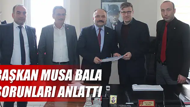 Başkan Bala, şoför esnafının sorunlarını paylaştı