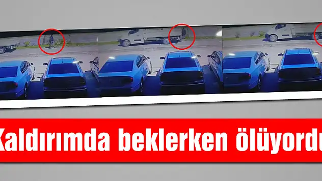 Kaldırımda beklerken ölüyordu!