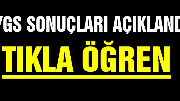 YGS sınav sonuçları açıklandı | Tıkla 2017 ÖSYM YGS sonuçları sorgula
