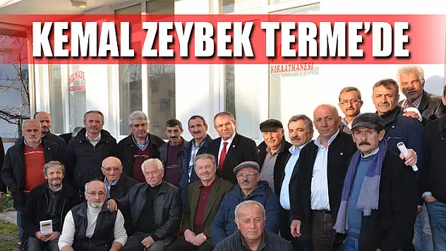 KEMAL ZEYBEK TERME'DE