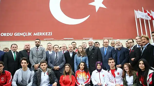 GENÇLİK VE SPOR BAKANI AKİF ÇAĞATAY KILIÇ ORDU'DA