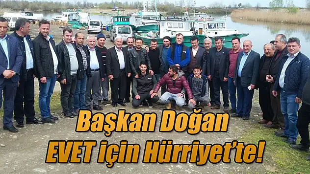 Başkan Doğan EVET için Hürriyet'te!