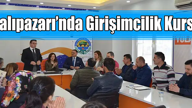 Salıpazarı'nda Girişimcilik Kursu