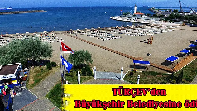 TÜRÇEV'den Büyükşehir Belediyesine ödül