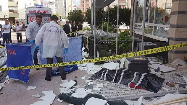  Samsun'da 4. kattan düşen işçi öldü