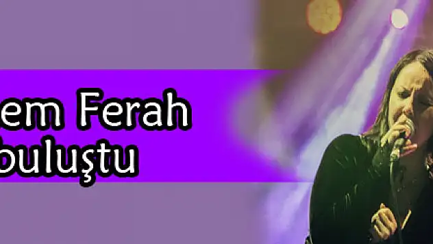 Teoman ve Şebnem Ferah aynı sahnede buluştu