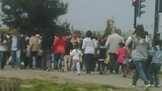 Samsunlular Doğu Park'a akın etti