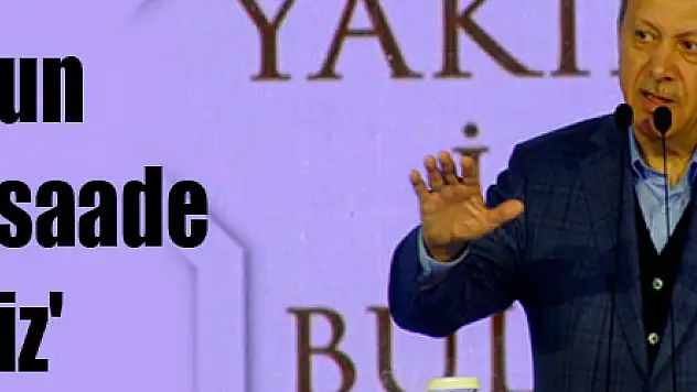 Cumhurbaşkanı Erdoğan: '15 Temmuz'un tekerrürüne müsaade etmeyeceğiz'