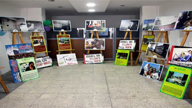 Mavi Marmara baskınının 7. yılı sergisi