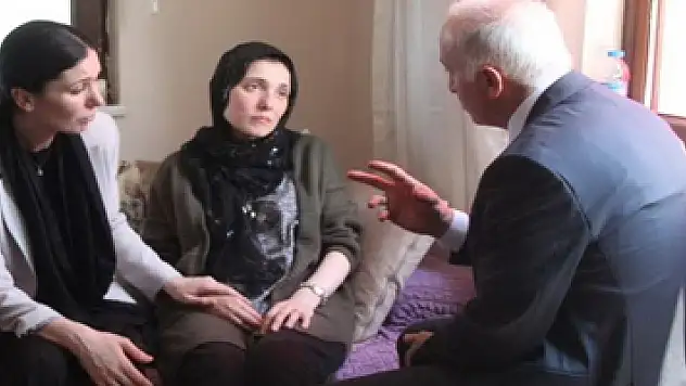 Vali Şahin ve Karaaslan'dan taziye ziyareti