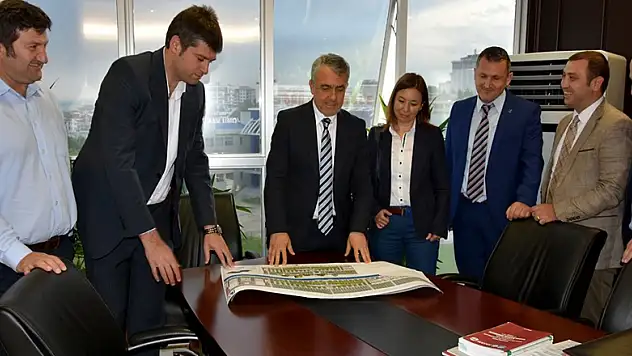 Rektör Bilgiç'ten Bafra'ya kampüs desteği