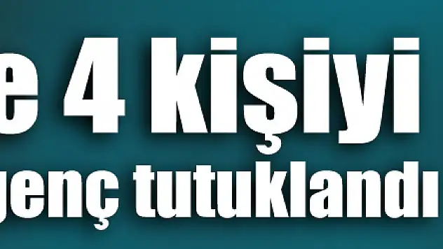 Tüfekle 4 kişiyi yaralayan genç tutuklandı