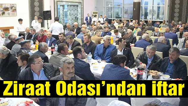 Ziraat Odası'ndan iftar