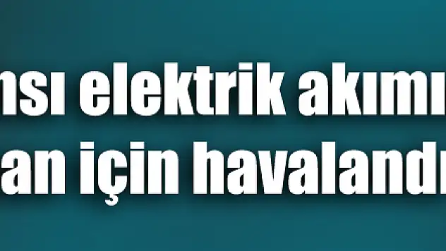 Hava ambulansı elektrik akımına kapılan Nazlıcan için havalandı