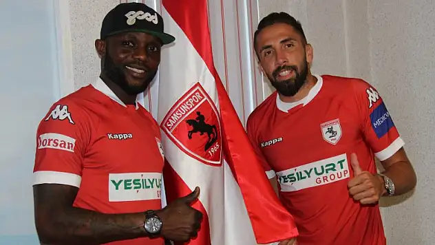  Chibuike ve Çağrı Samsunspor'a imza attı