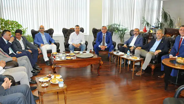 Samsun TSO'da bayramlaşma