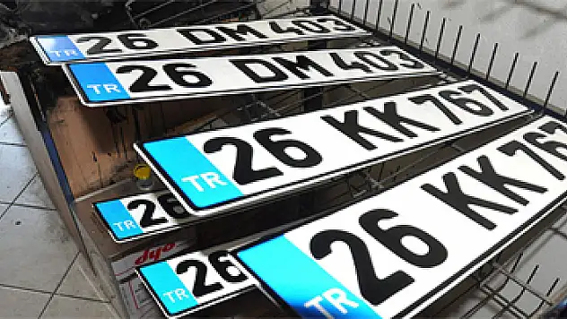Standartlara uymayan plakalar muayeneden geçemeyecek
