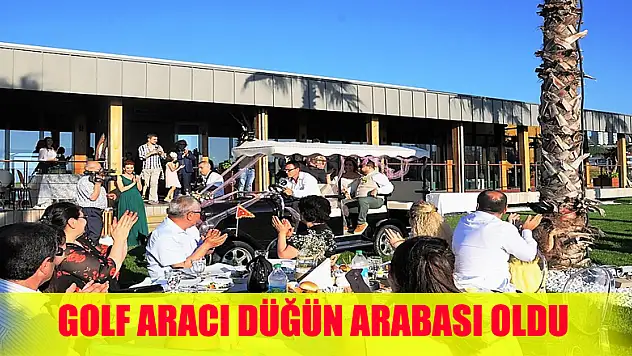 Karadeniz'in tek golf tesisine sahip Samsun Büyükşehir Belediyesi Golf Kulübü, ilginç bir törene ev sahipliği yaptı.