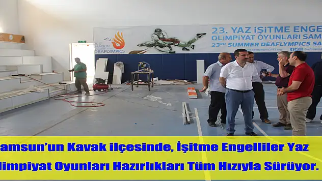 Kavak olimpiyatlara hazırlanıyor